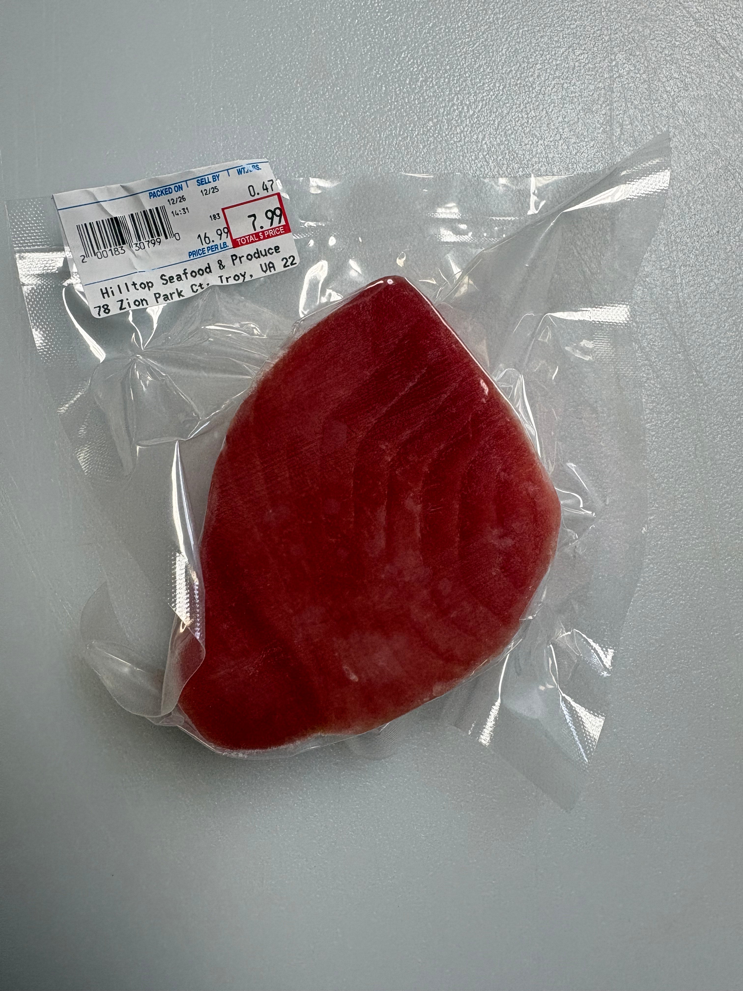 Ahi Tuna Steaks
