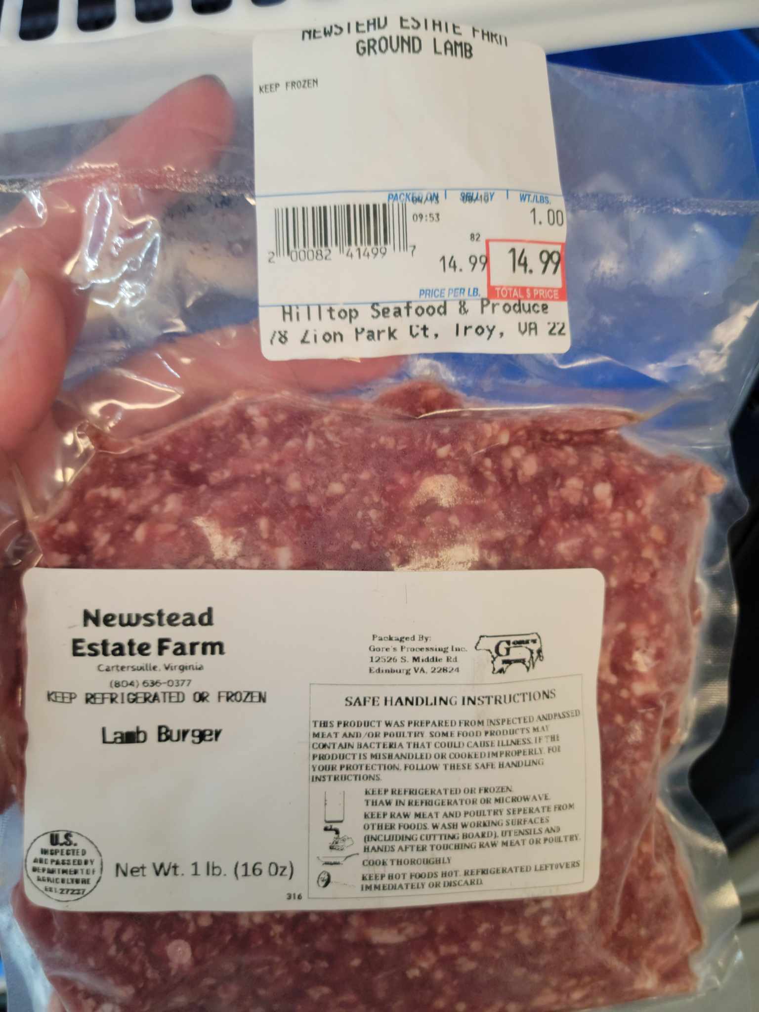 Newstead Estate Ground Lamb